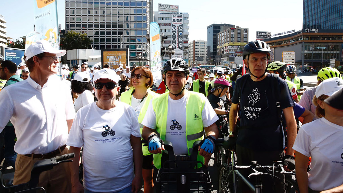 Ankara'da 'Otomobilsiz Pazar Günü' etkinliği
