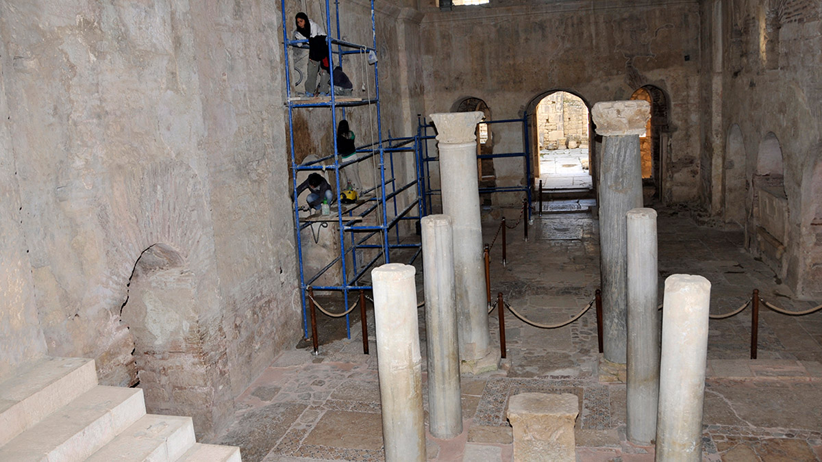 Aziz Nikolaos Anıt Müzesi'nde restorasyon