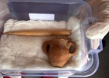 Bathonea Antik Liman Yerleşkesinde yeni keşif