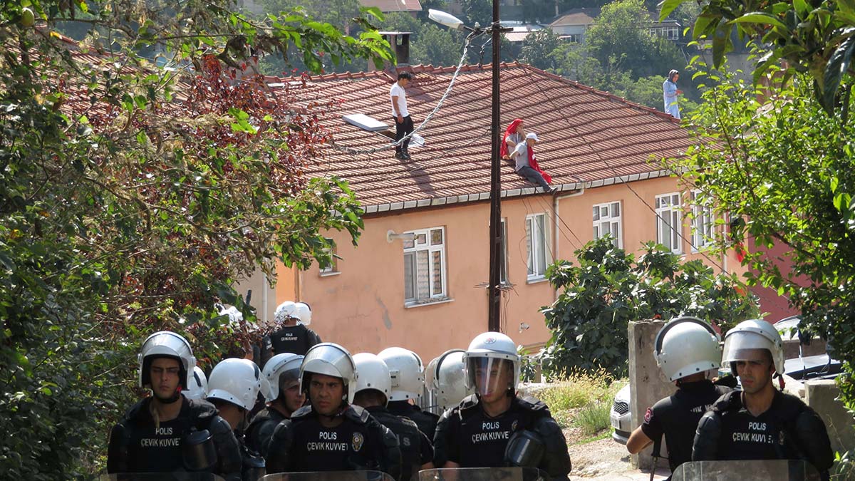 Beykoz Tokatköy'de yıkım gerginliği