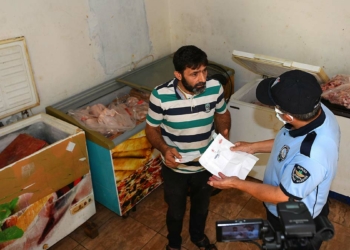 Depo baskınında 1.5 ton beyaz et imha edildi