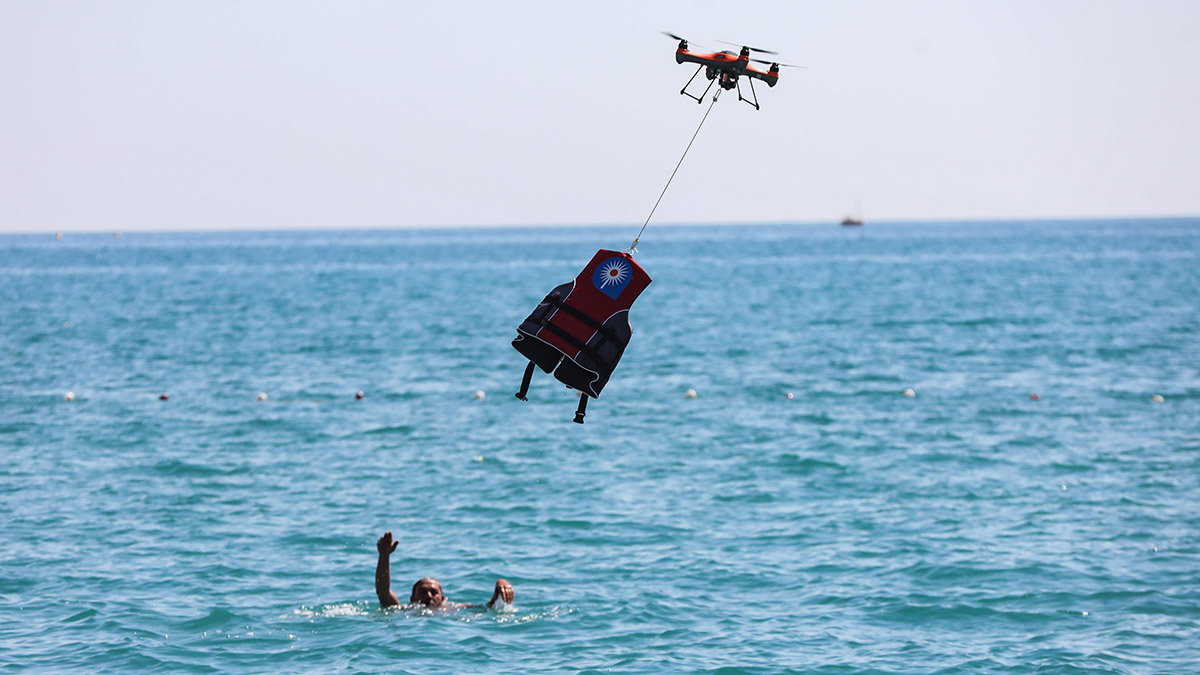 'Cankurtaran dron' can güvenliği sağlayacak