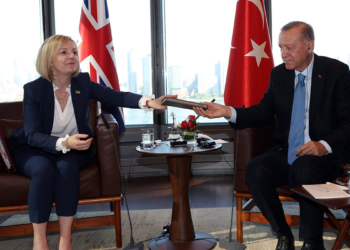 Erdoğan, İngiltere Başbakanı Elizabeth Truss'ı kabul etti