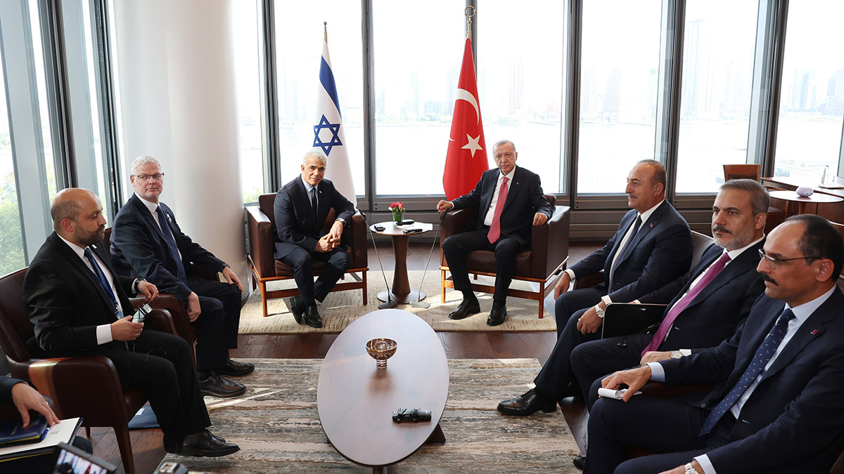 Erdoğan, BM Genel Merkezinde liderlerle görüştü