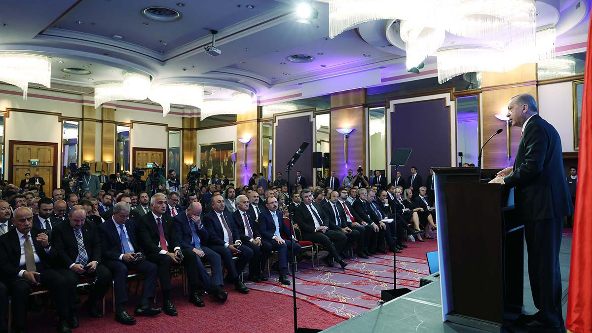 Erdoğan Hırvatistan İş Forumu'nda konuştu