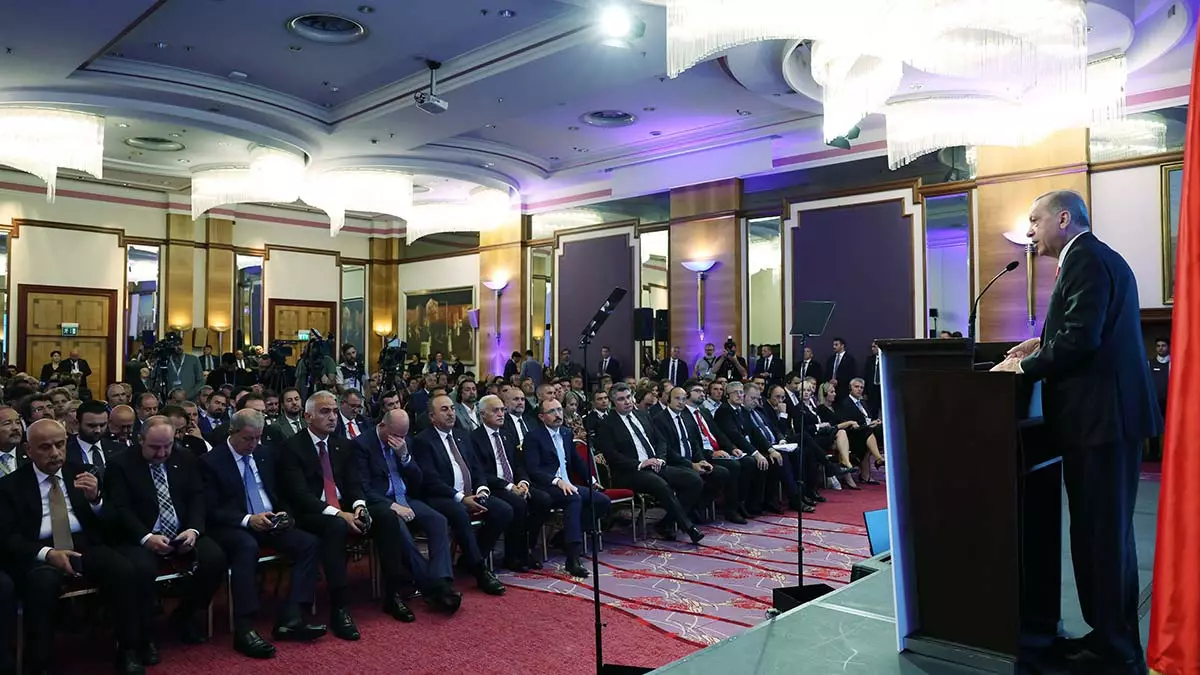 Erdoğan hırvatistan i̇ş forumu'nda konuştu