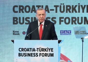 Erdoğan Hırvatistan İş Forumu'nda konuştu