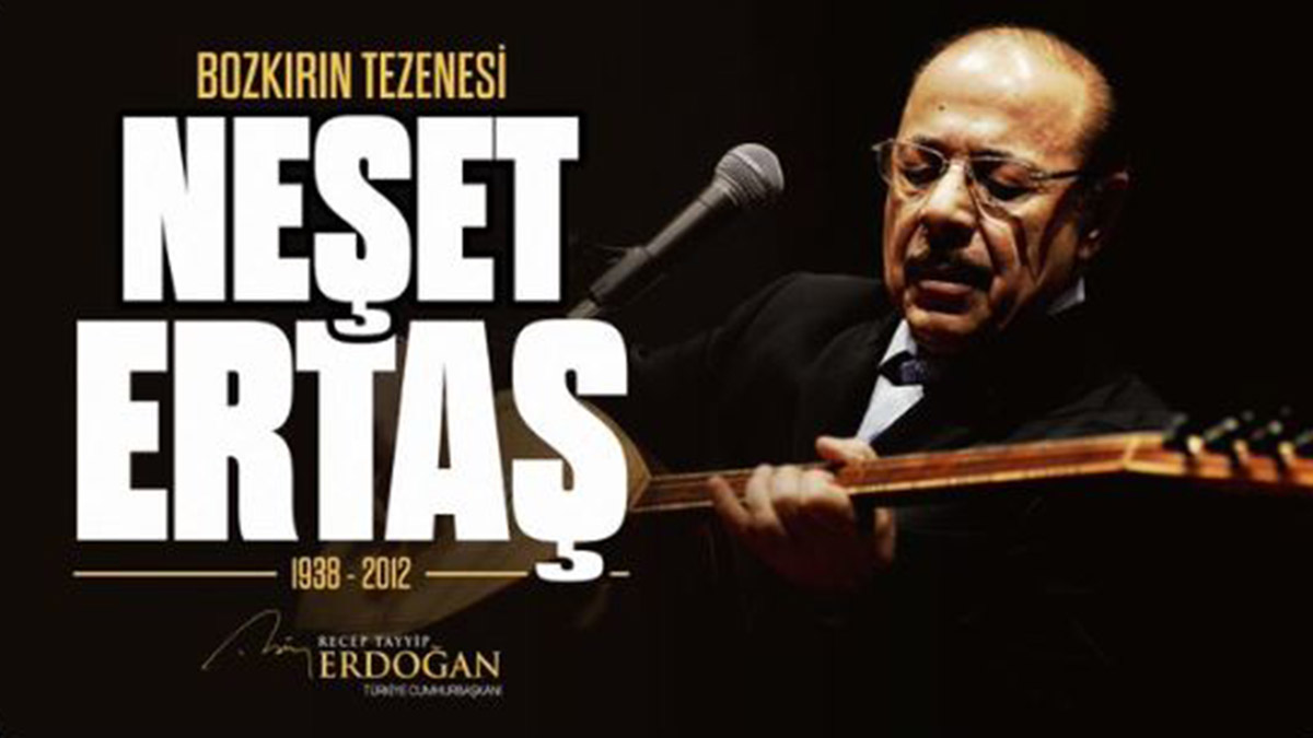 Erdoğan'dan Neşet Ertaş için anma mesajı
