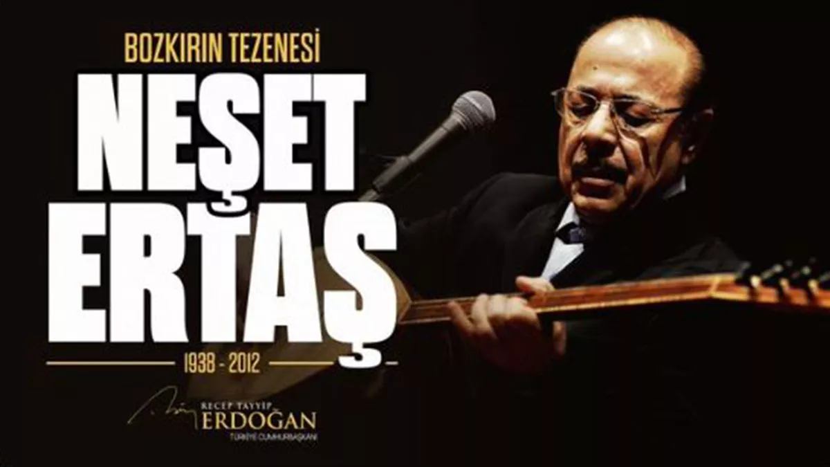 Erdoğan'dan neşet ertaş için anma mesajı