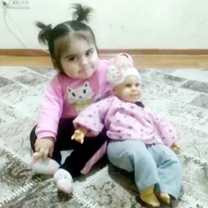 Lina Nazlı Erbay'ın babası teselliyi küçük kızında arayacak