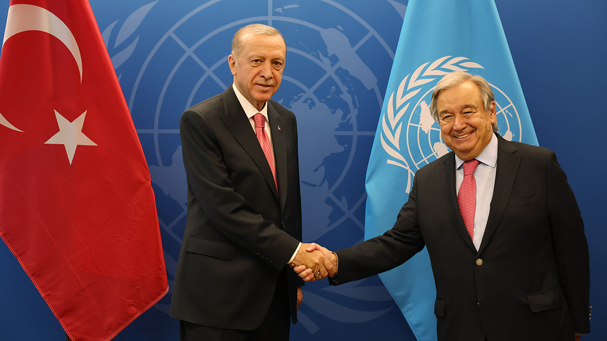 Cumhurbaşkanı Recep Tayyip Erdoğan, Birleşmiş Milletler (BM) 77’nci Genel Kurulu hitabının ardından BM Genel Merkezinde liderlerle görüştü.