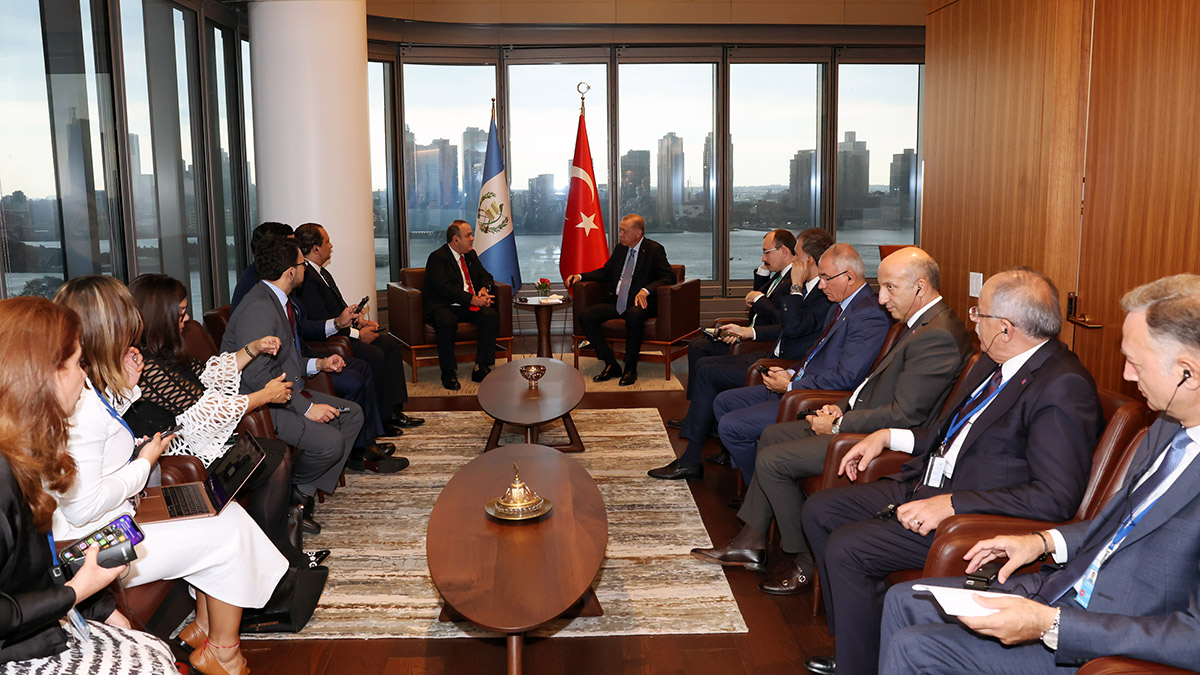 Erdoğan New York'ta temaslarını sürdürüyor