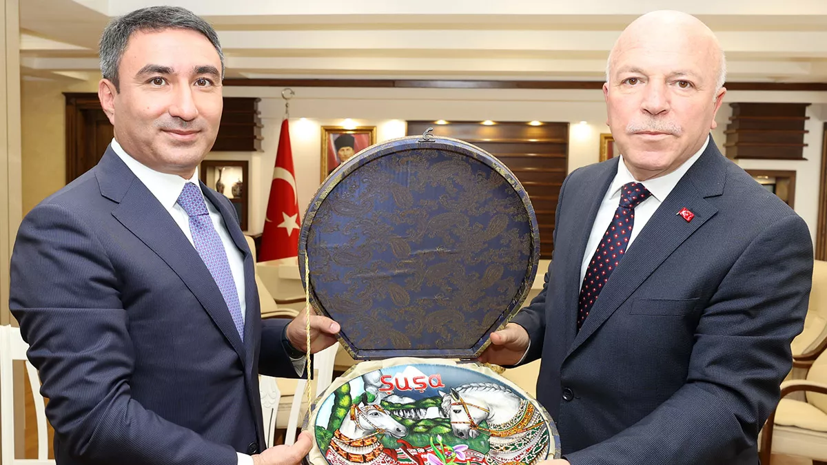 Erzurum ile azerbaycan'ın şuşa şehri arasında ‘kardeş şehir’ protokolü imzalandı.