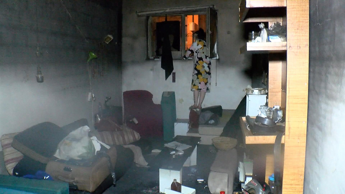 Ece Güney'in binada yangın çıkardığı iddia edildi