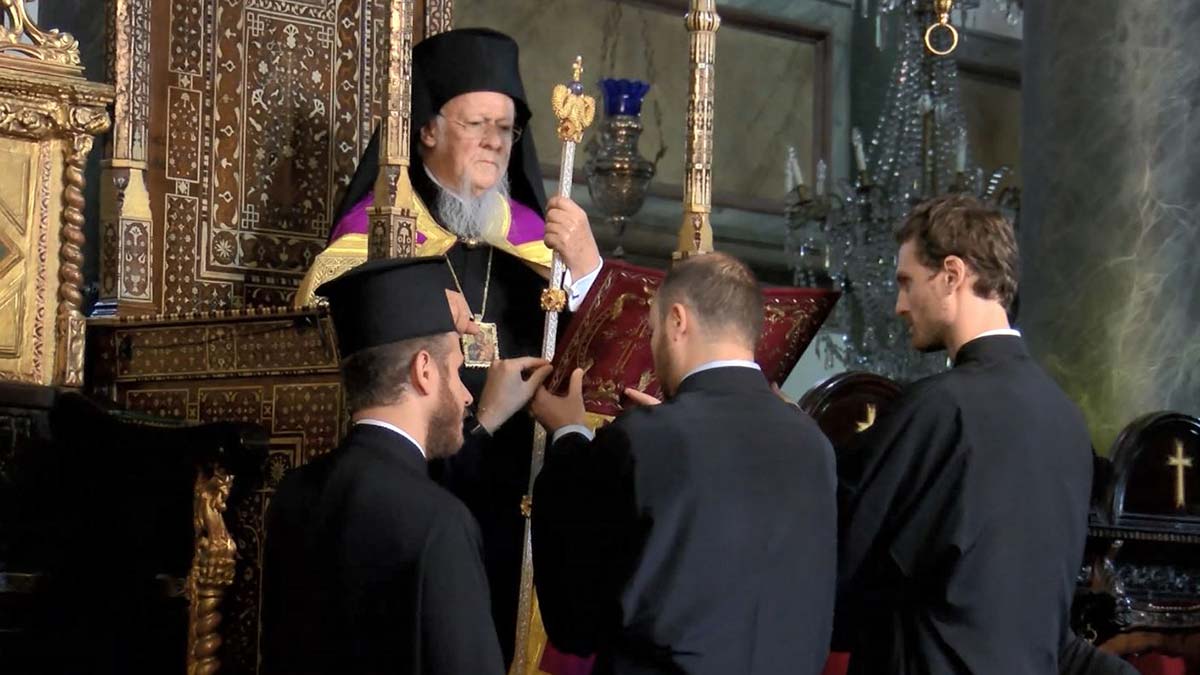 Fener Rum Patrikhanesi'nde 1 Eylül ayini