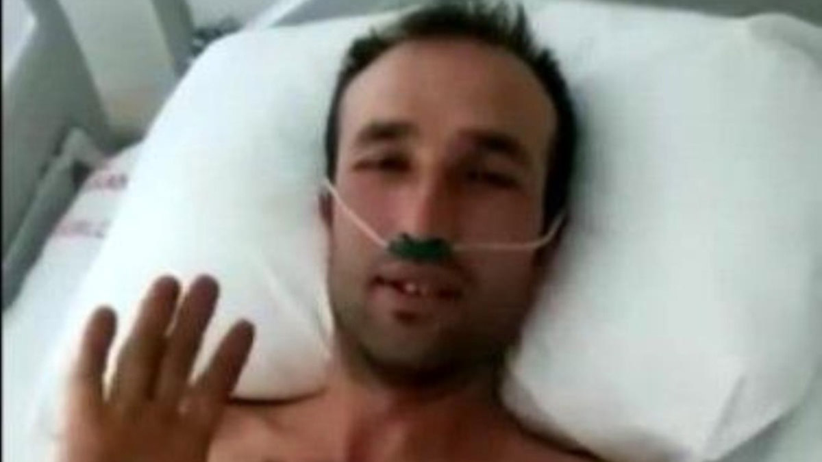 Gazdan zehirlenen işçi hayati tehlikeyi atlattı