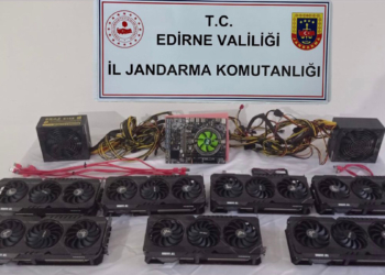 Gümrük kaçağı cihazlarla kripto para üretimi yapan şüpheli gözaltında