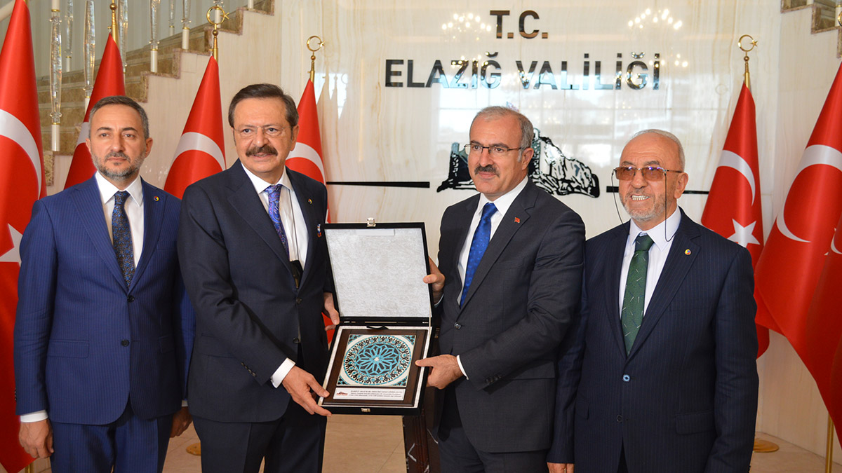 Türkiye Odalar ve Borsalar Birliği (TOBB) Başkanı Hisarcıklıoğlu, 