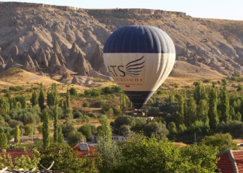Ihlara Vadisi'nde balonla yolculuk