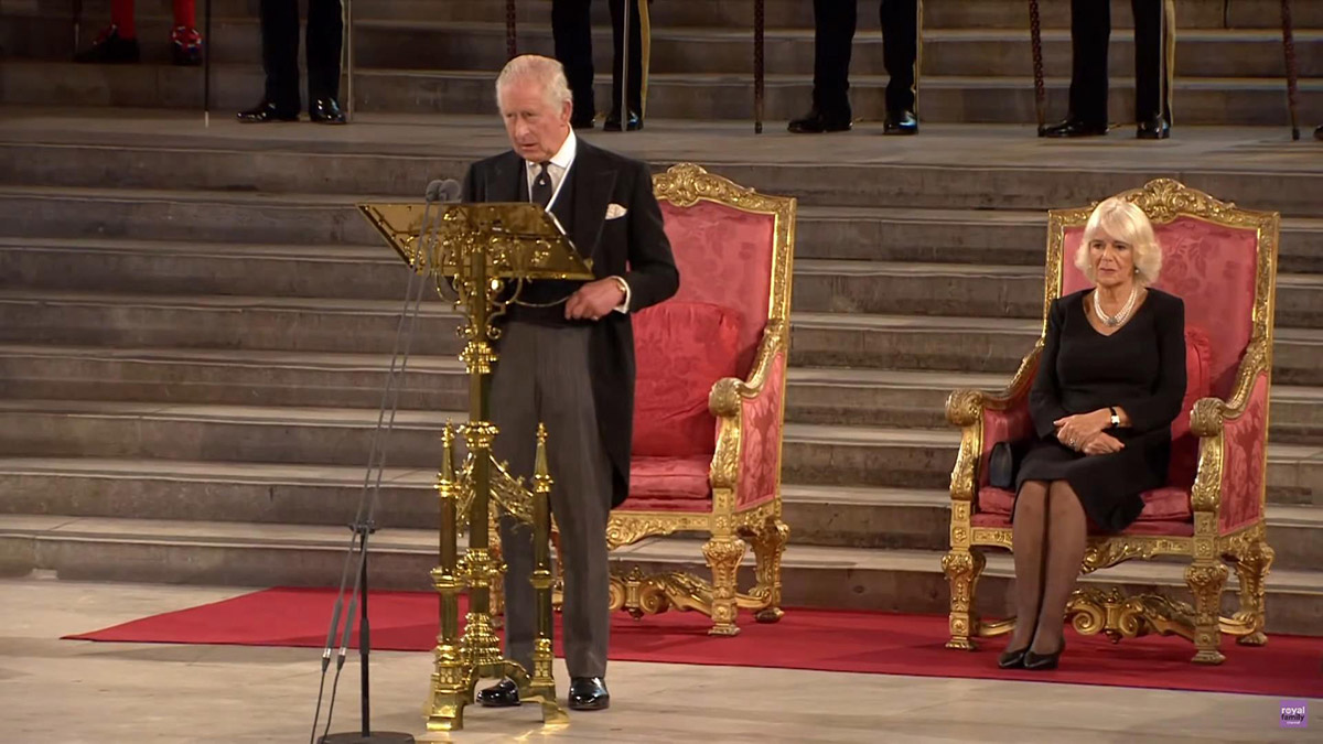 Parlamento kral III. Charles'a taziyelerini iletti