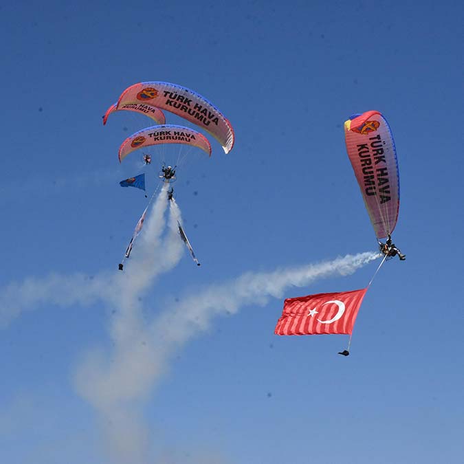Türkiye Paraşüt Şampiyonası başladı
