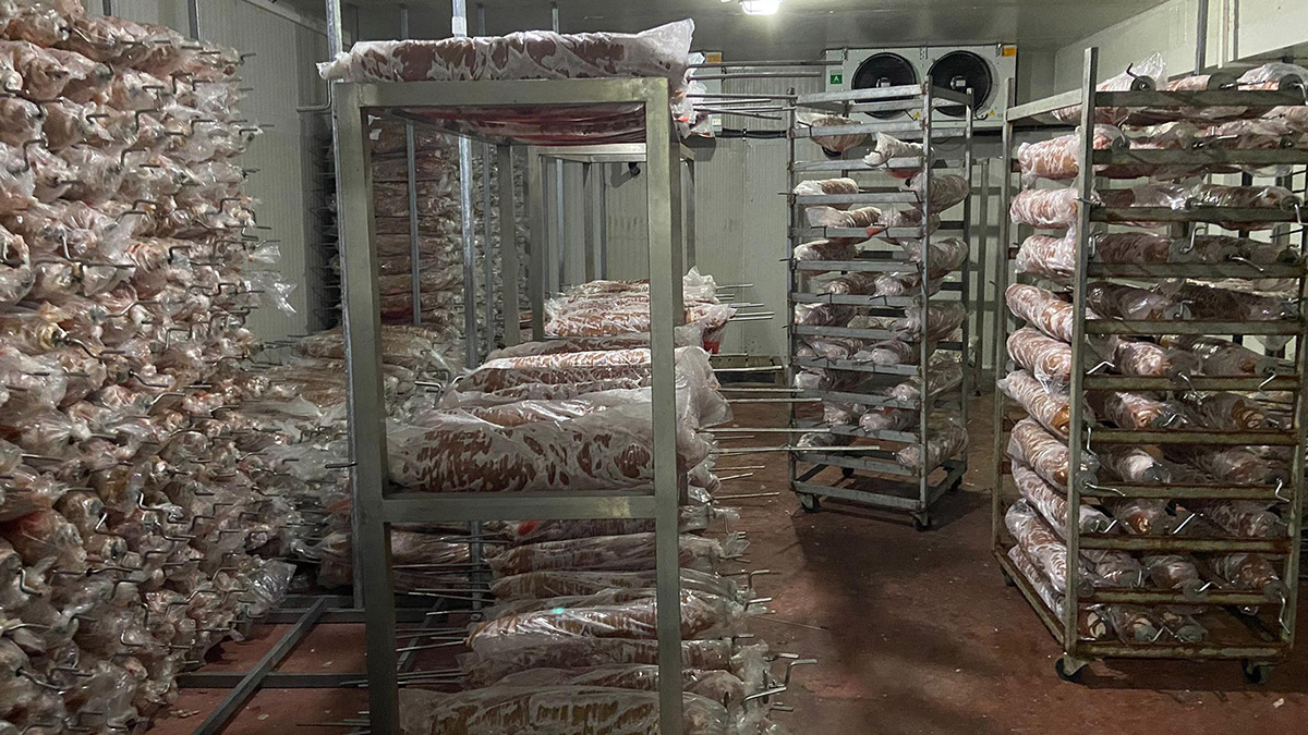 Kokoreç imalathanesinde tepki çeken görüntüler ismi geçen firmanın değil