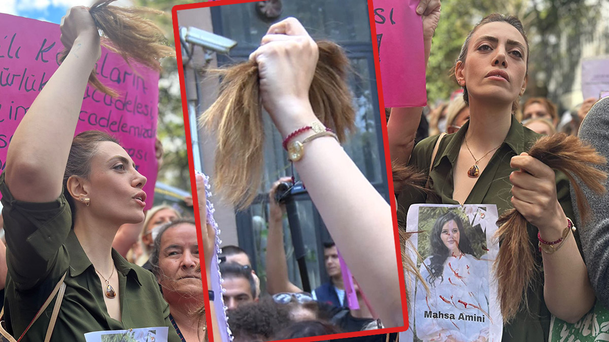 Mahsa Amini protestosu; İranlı kadınlar saçlarını kesti