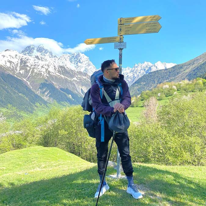 Menemen FK'lı Ziya Alkurt tam bir doğa tutkunu