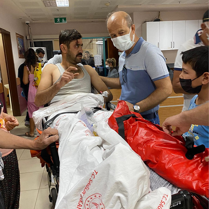 8 orman işletme personelinin tedavisi sürüyor