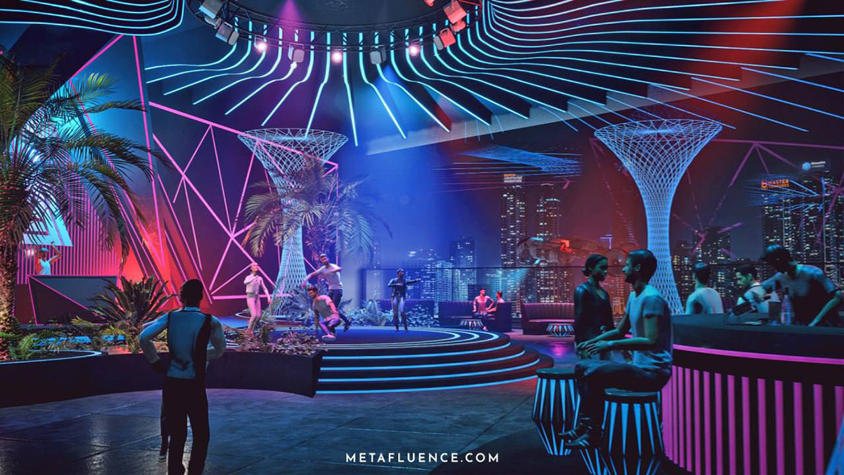 Üstün gerçekçi (hyper realistic) Meta Evreni Metafluence, Metaverse'te alanında lider kanaat önderlerini, kitlelerini ve yeni nesil teknolojiyi kullanan markaları bir araya getirdi.