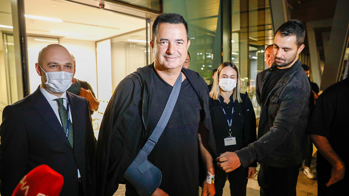 Acun Ilıcalı taburcu oldu