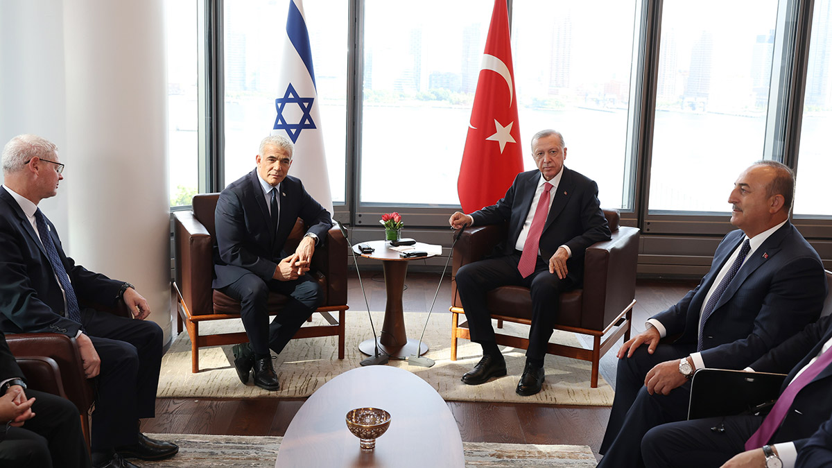 Erdoğan ve Yair Lapid arasında önemli görüşme