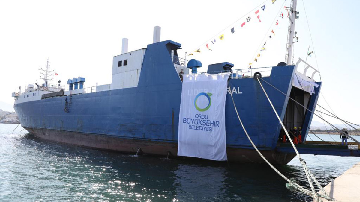 Rusya'ya ilk Ro-Ro ihracatı