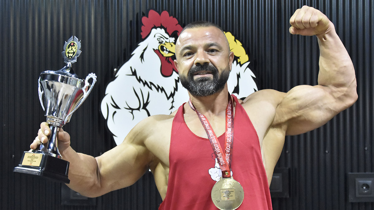 Vücut geliştirme sporunda Türkiye'yi temsil edecek