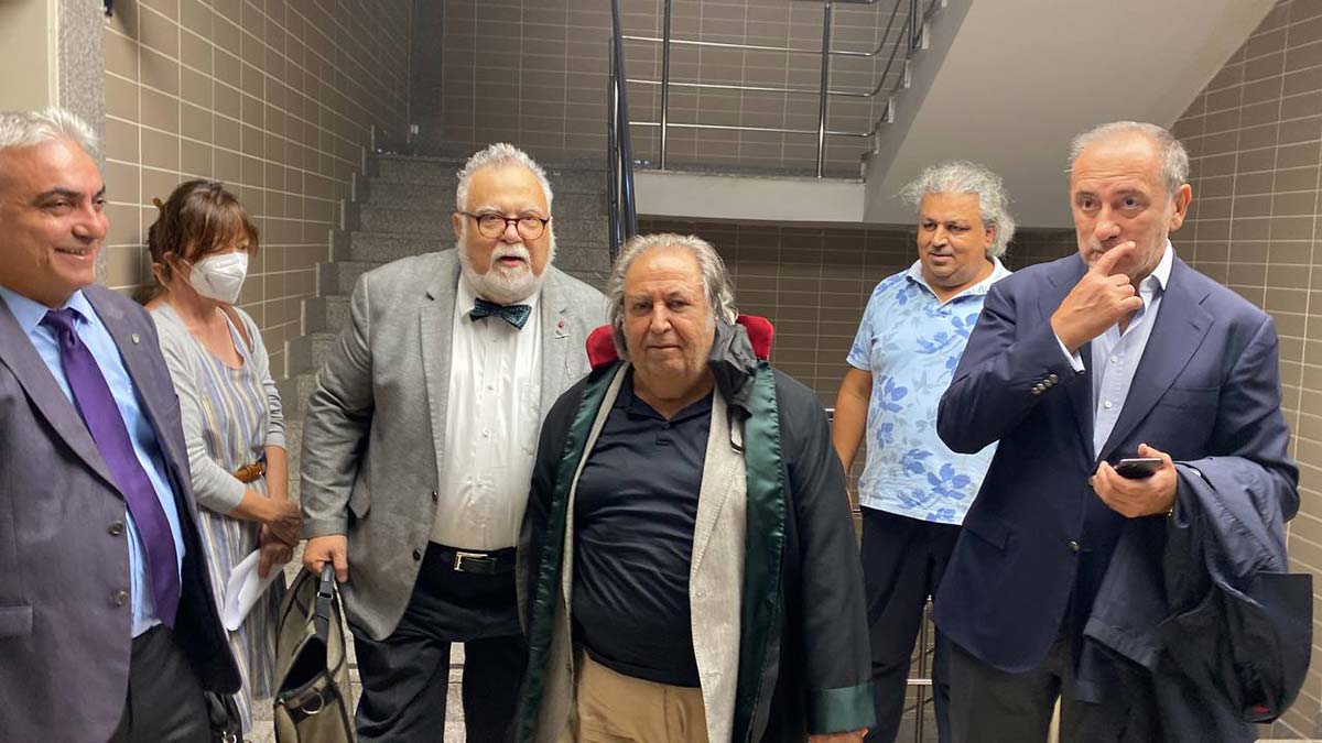 Prof. Dr. Celal Şengör adliyeye geldi