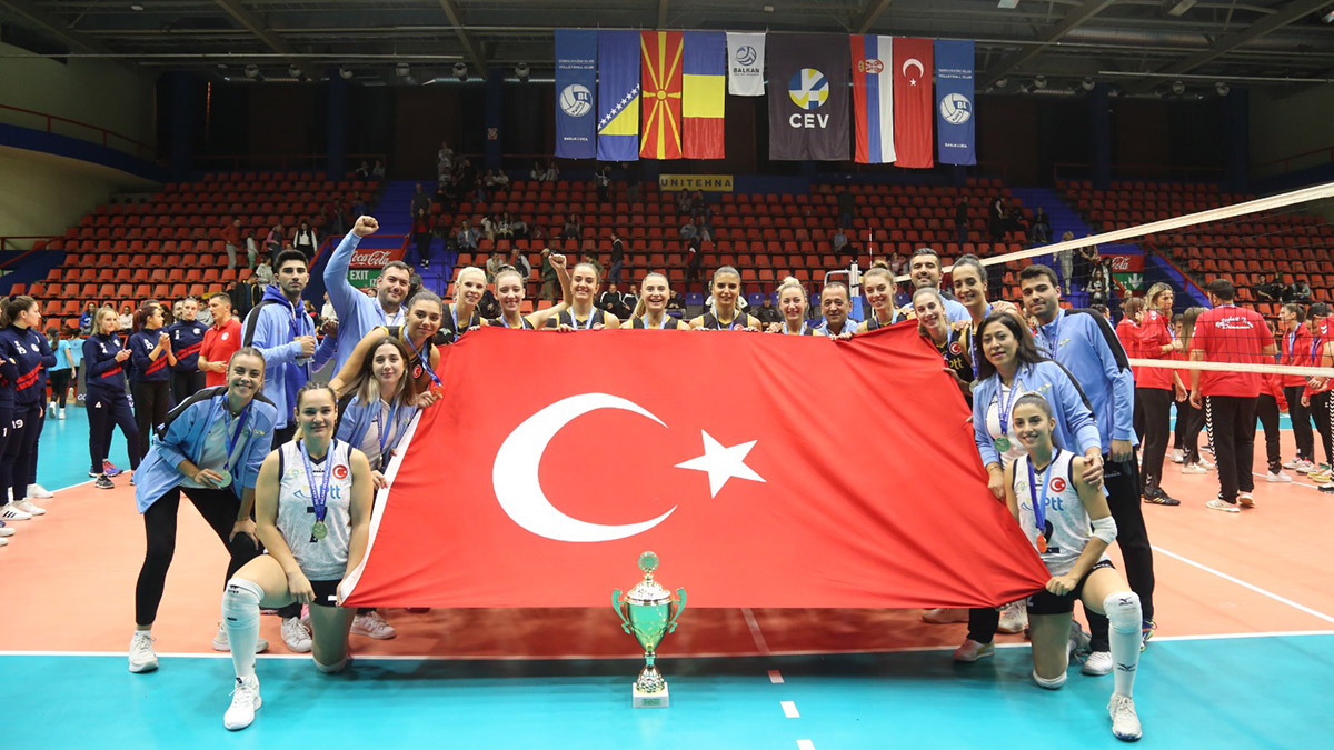 PTT Spor Balkan şampiyonu oldu