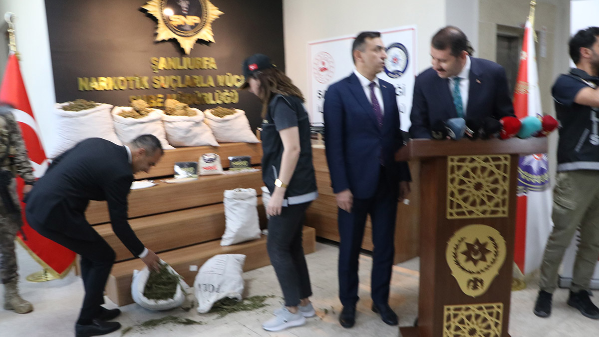 Şanlıurfa'da torbacı operasyonu; 86 gözaltı