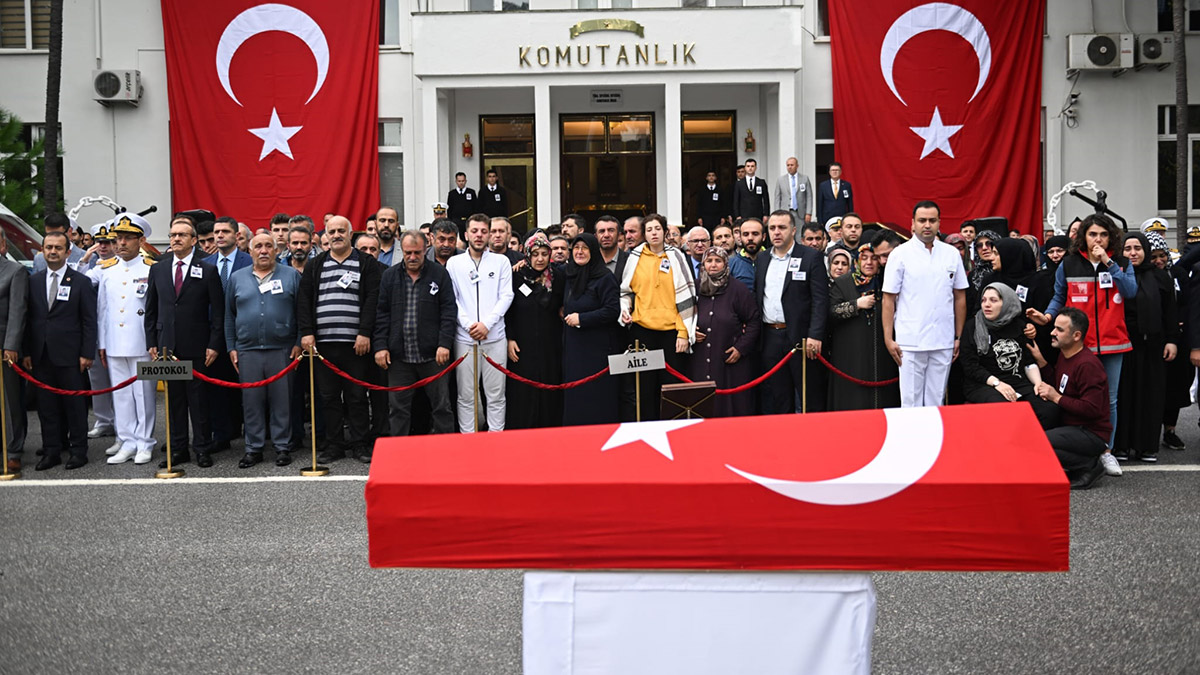 Şehit Enes Bıyık için tören