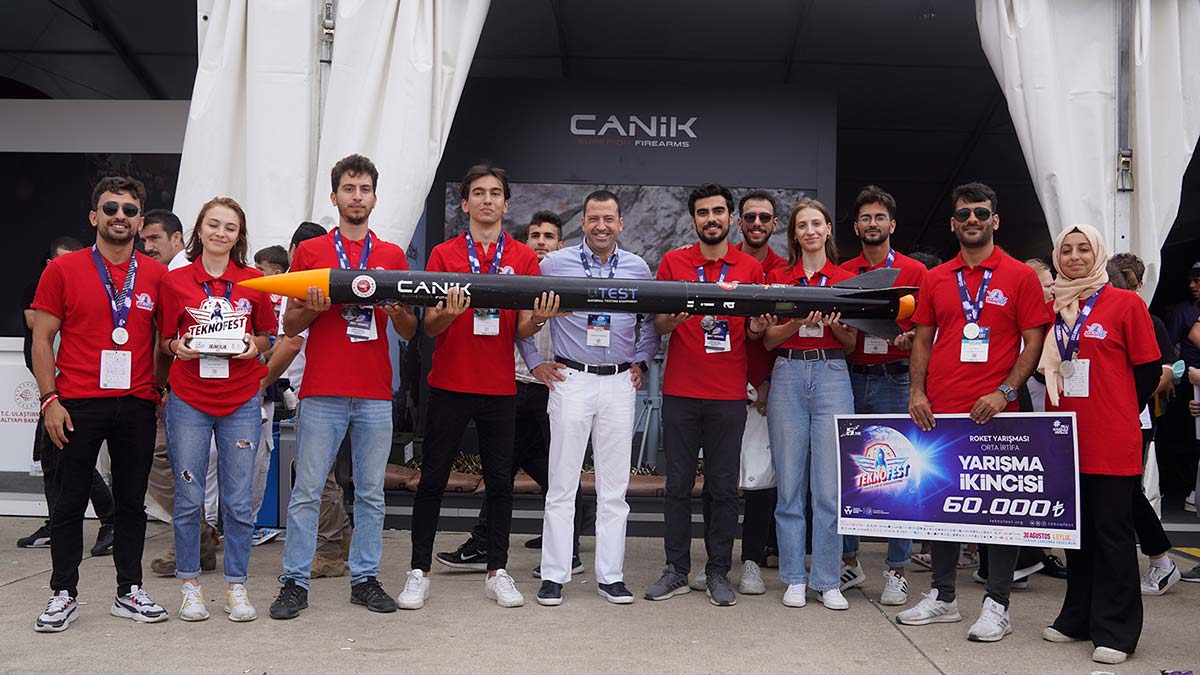TEKNOFEST 2022'de CANİK yoğun ilgi gördü