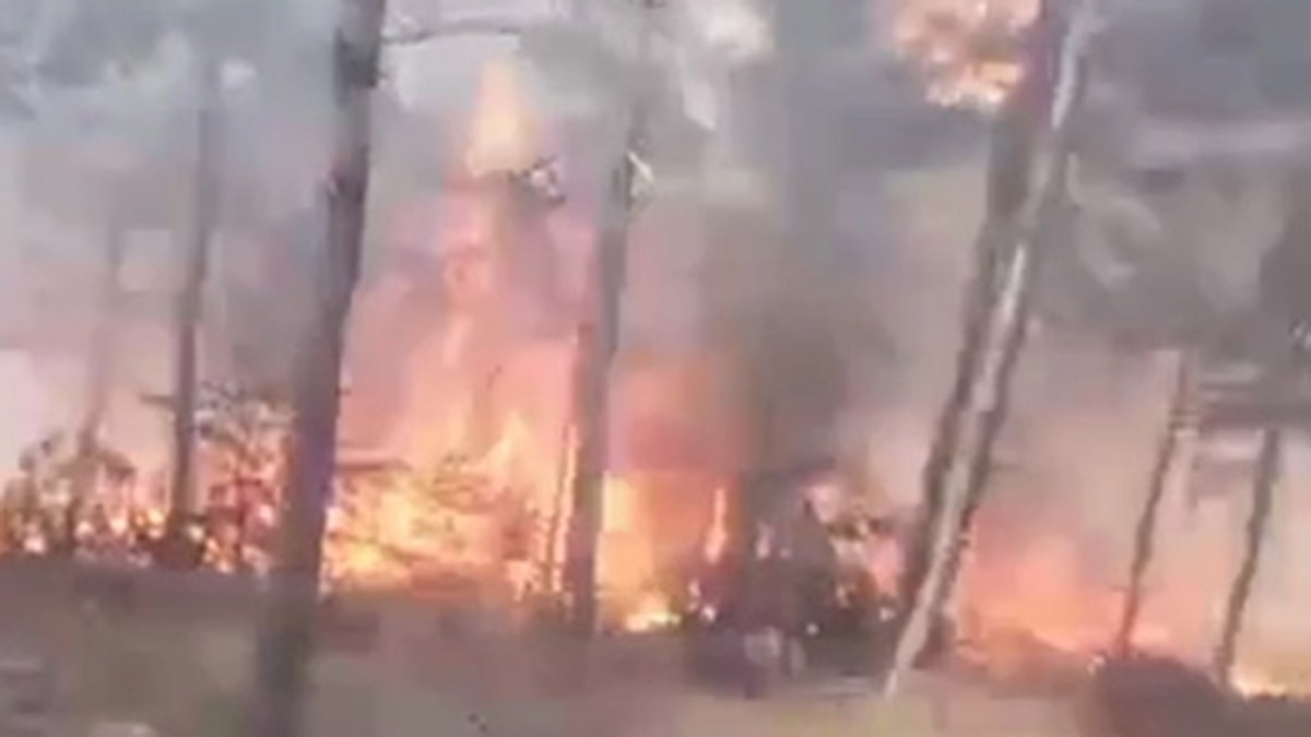 Reşadiye'de 3 hektarlık alan yandı