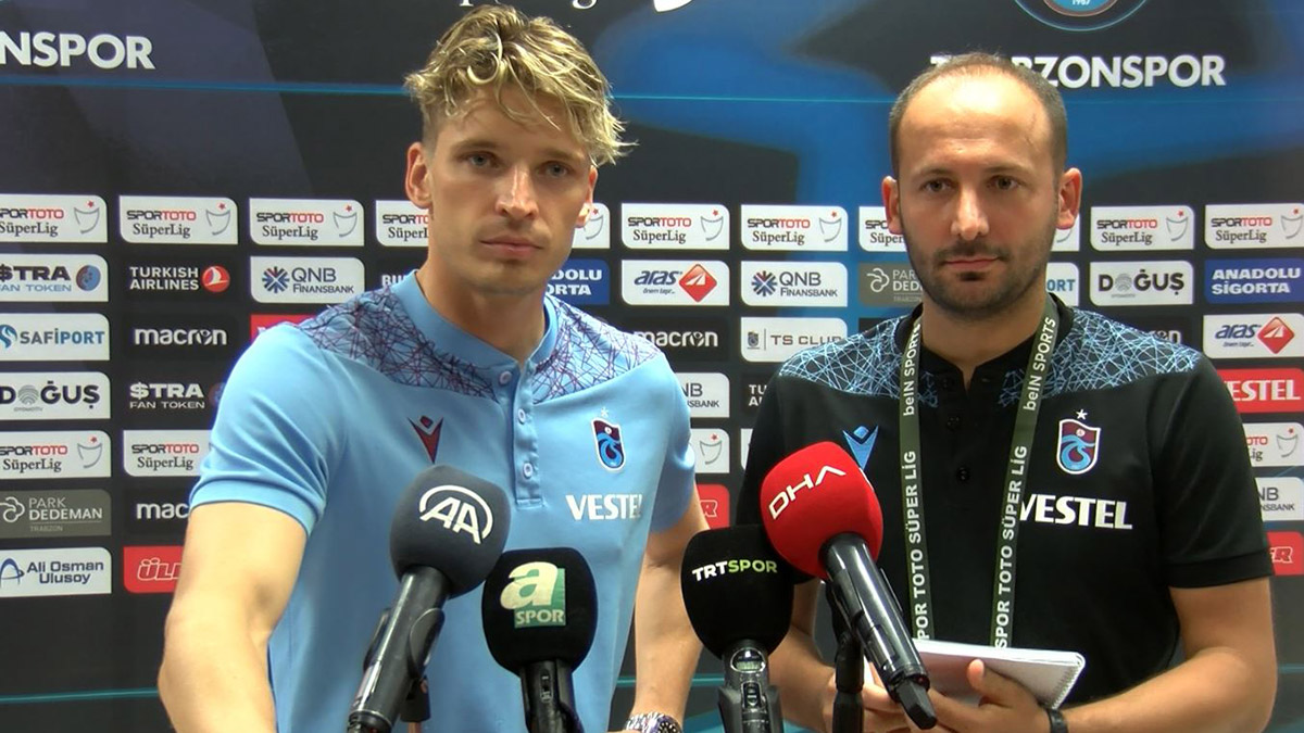 Trabzonsporlu Larsen: Mutluyuz ama pek kolay olmadı