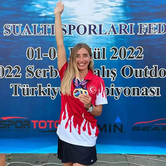Türkiye serbest dalış açıksu/outdoor şampiyonası tamamlandı