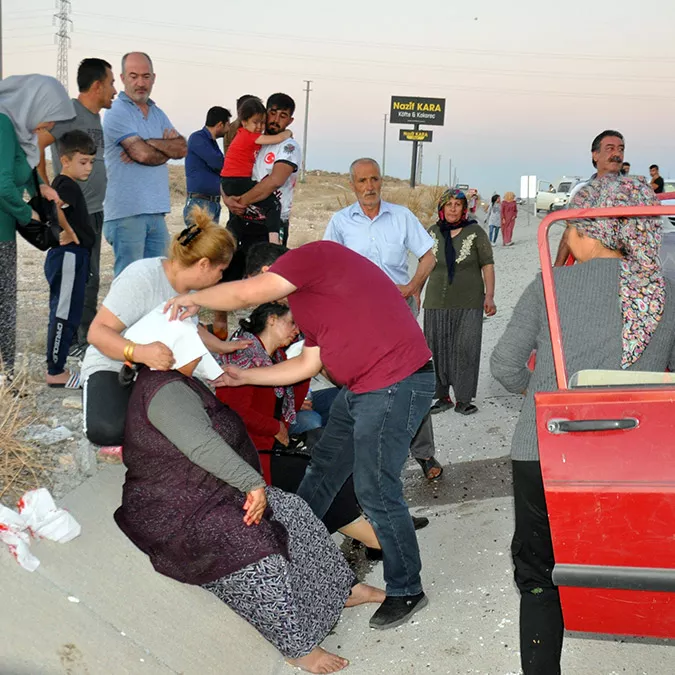 Hisarcıklıoğlu'nun konvoyunun geçişi sırasında zincirleme kaza