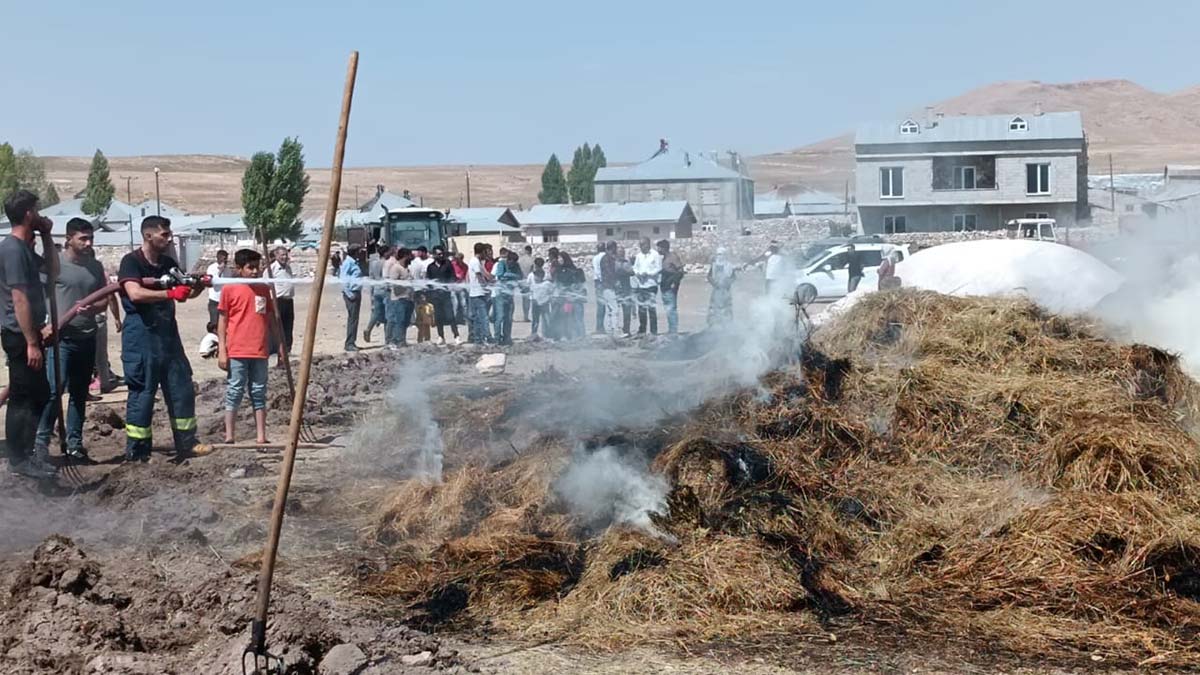 13 bin bağ ot kül oldu