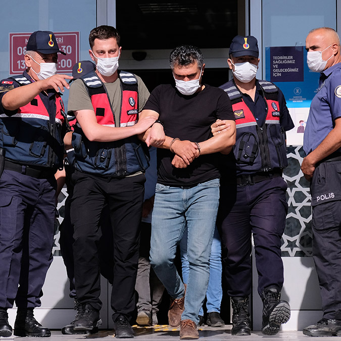 Büyükşen çifti cinayetinin sanıkları mahkemede