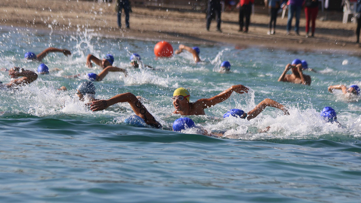 100'üncü Yıl Açık Su Yüzme Yarışları'nda heyecan