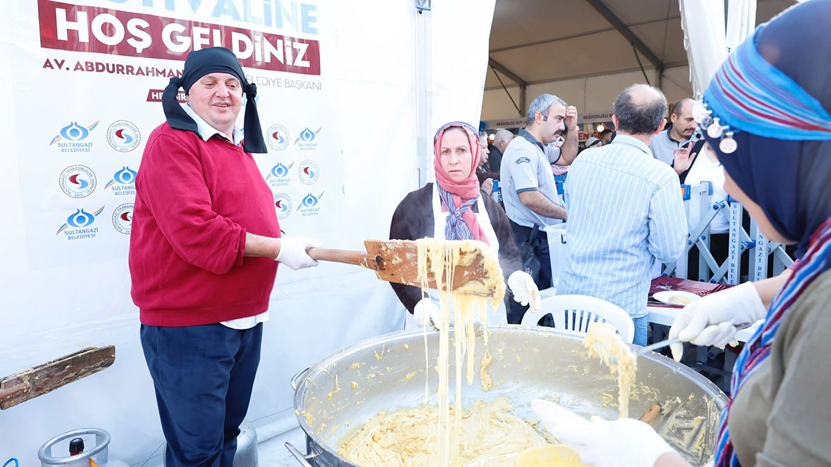 1'inci Kuymak Festivali kuymağa doyurdu