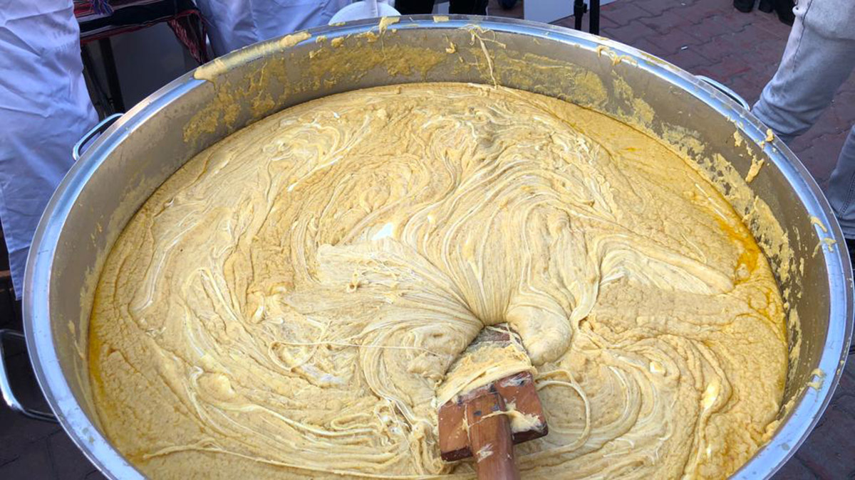 1'inci Kuymak Festivali kuymağa doyurdu