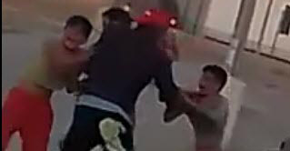 3 çocuğu darbeden hurdacı gözaltına alındı
