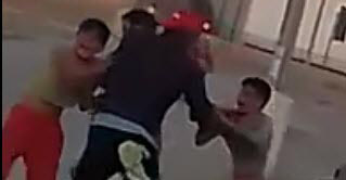 3 çocuğu darbeden hurdacı gözaltına alındı